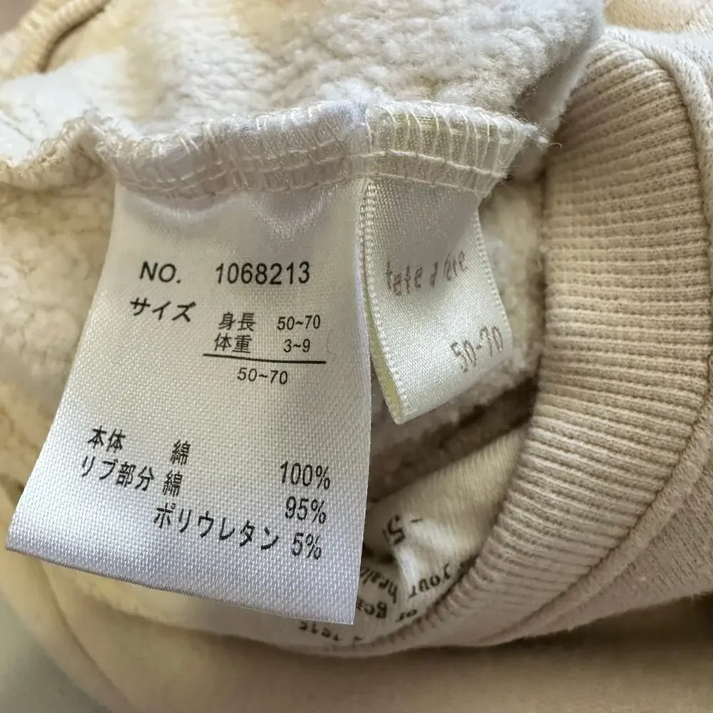 Tete a Tete Baby One Piece Lot of 2 Sleepers 50-70 3-6m Cycling Bon Appetite